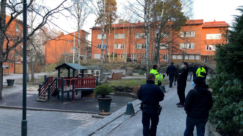 Trygghetsvandring hos IKANO Bostad i Rågsved