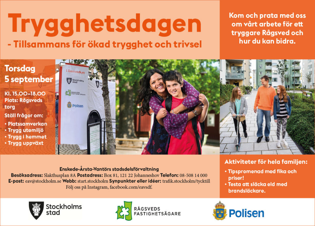 Trygghetsdagen i Rågsved 2024