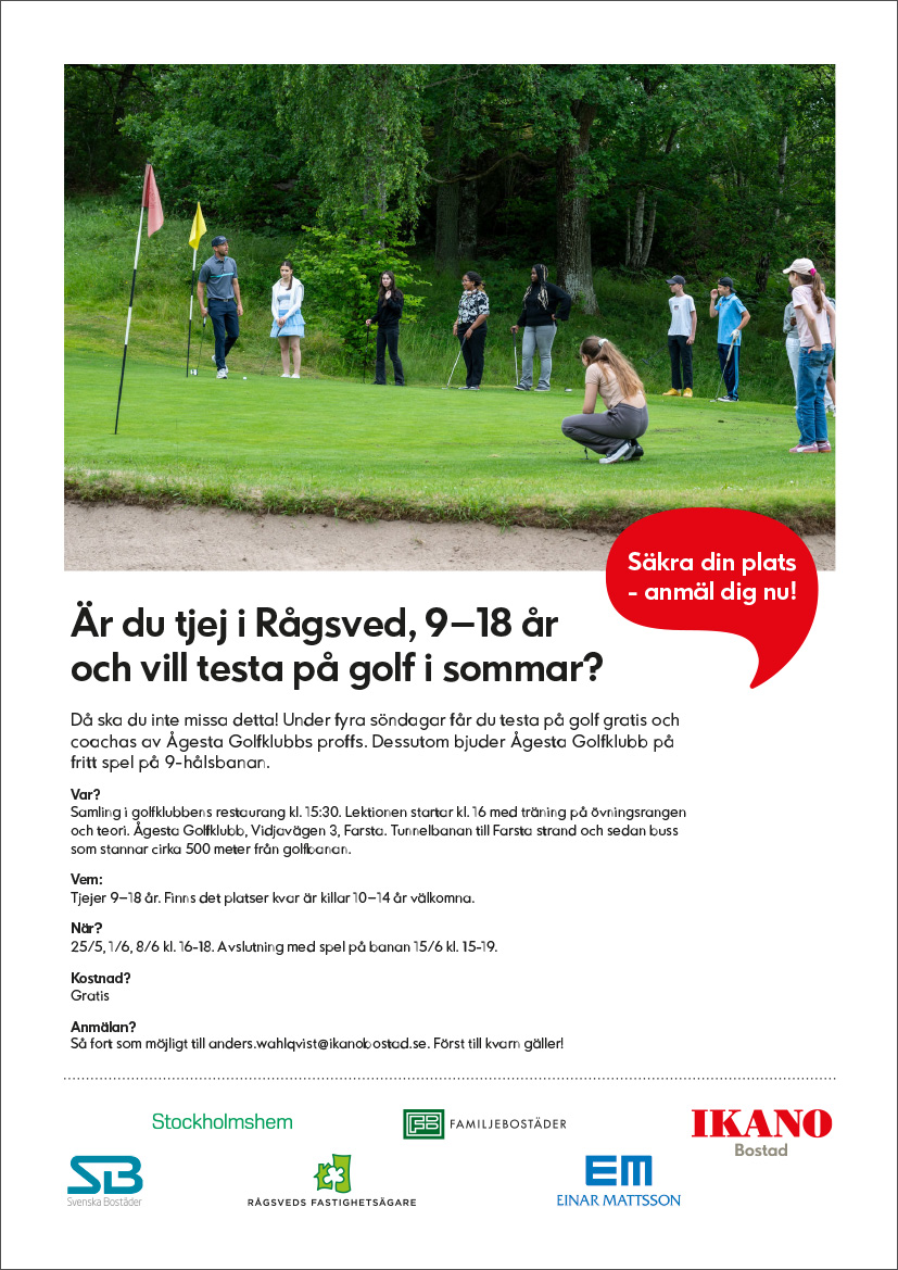 Golfskola för tjejer