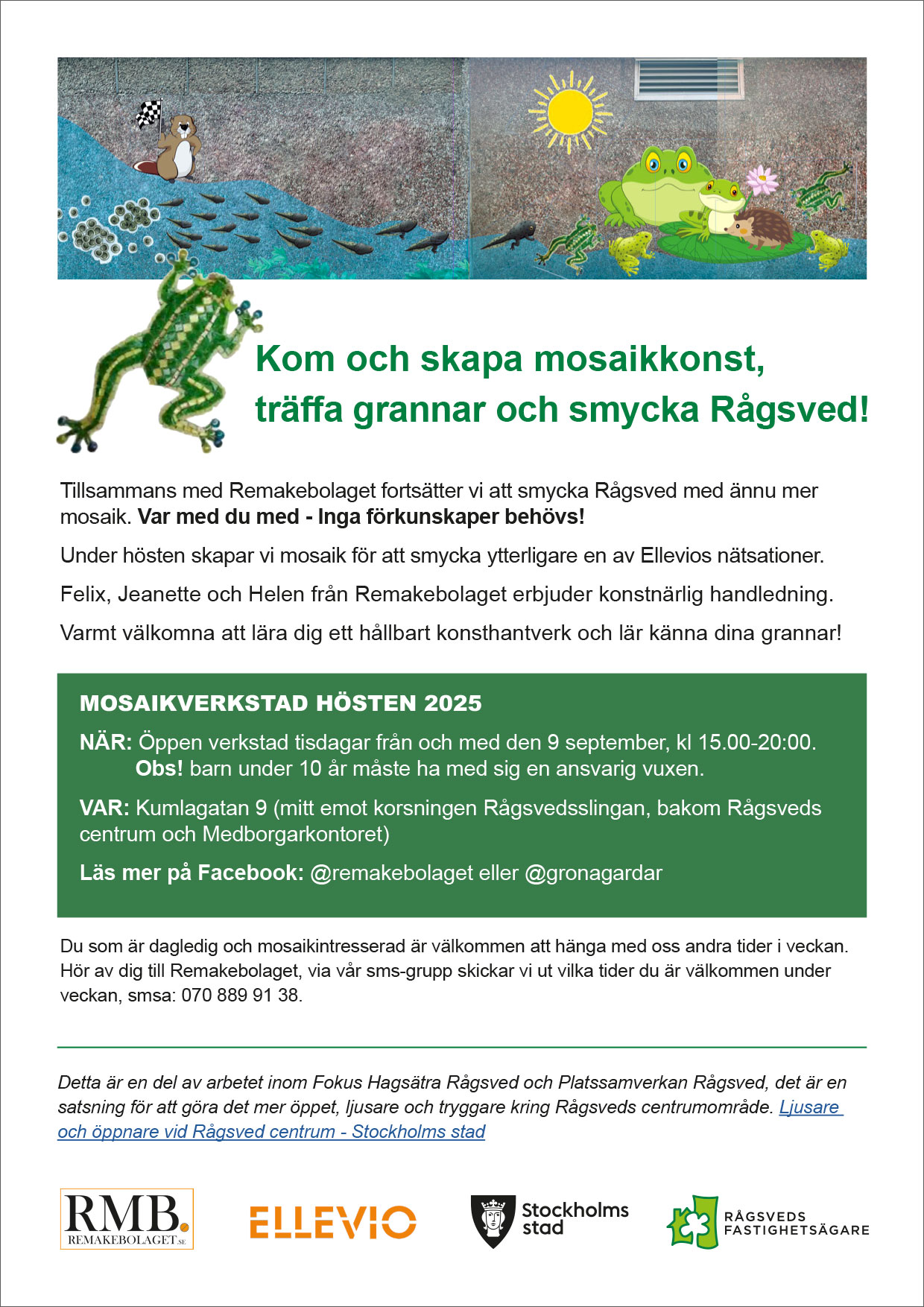 Inbjbudan mosaik hösten 2025