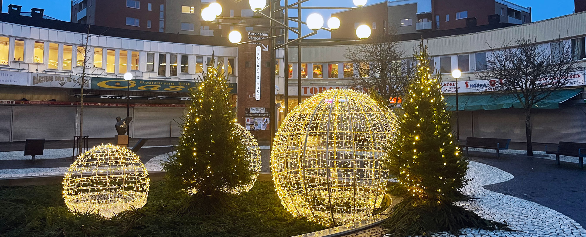 Rågsveds torg jul 2025