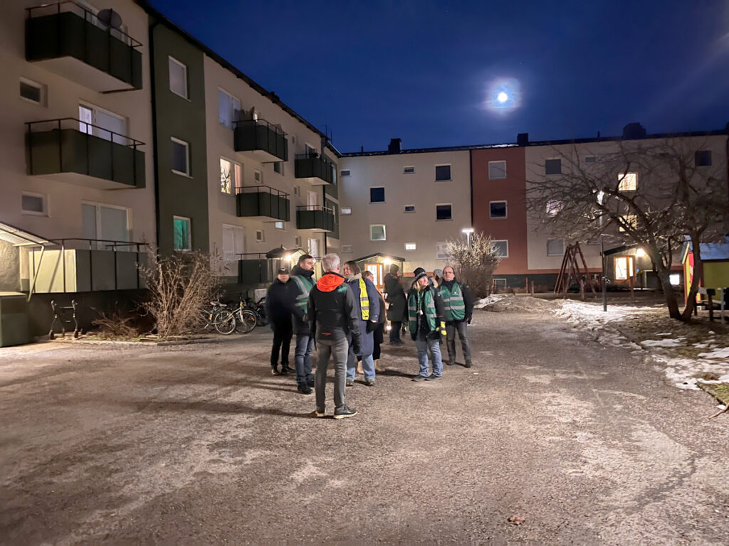 Trygghetsvandring i Rågsved 260302