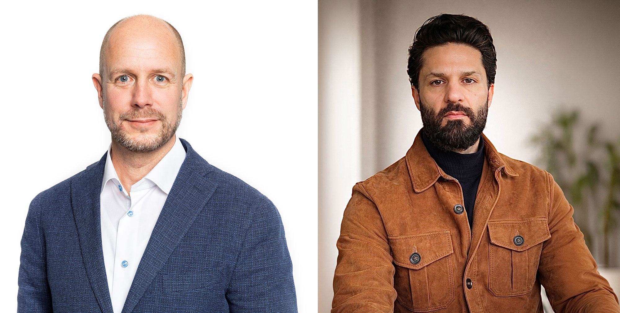 Carl Johan Casserberg och Aron Nabi